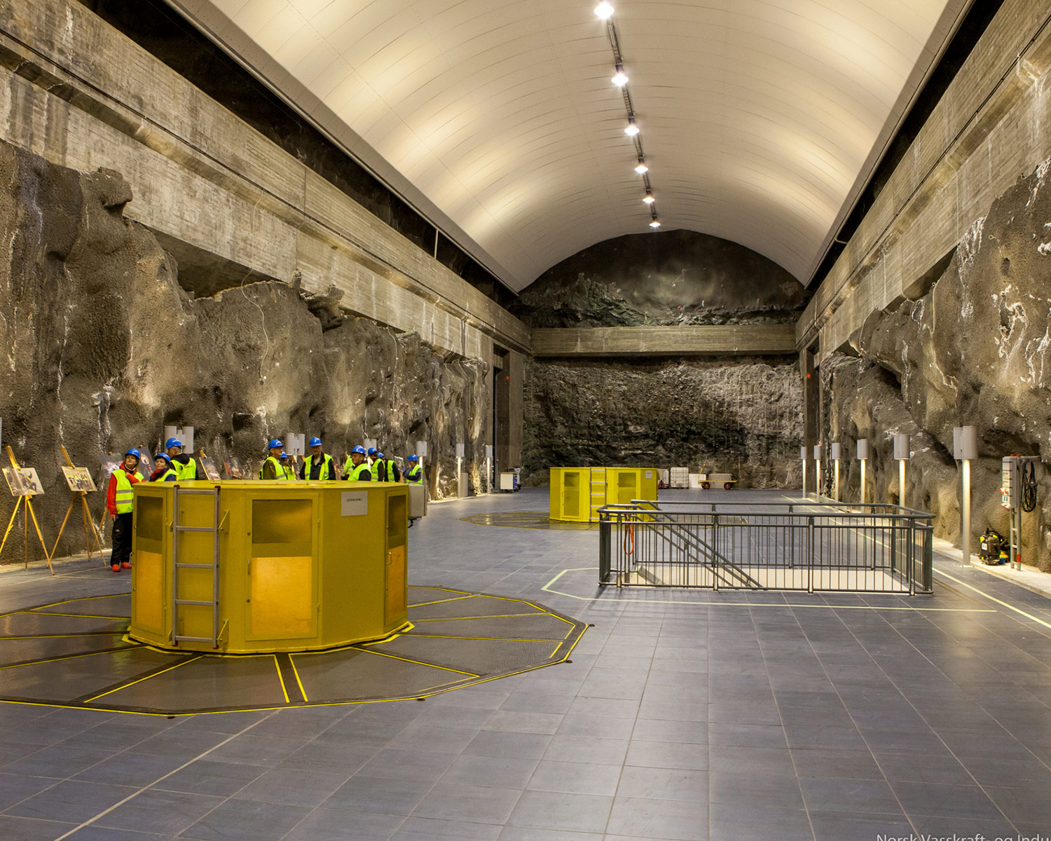 Leirfossene machine room