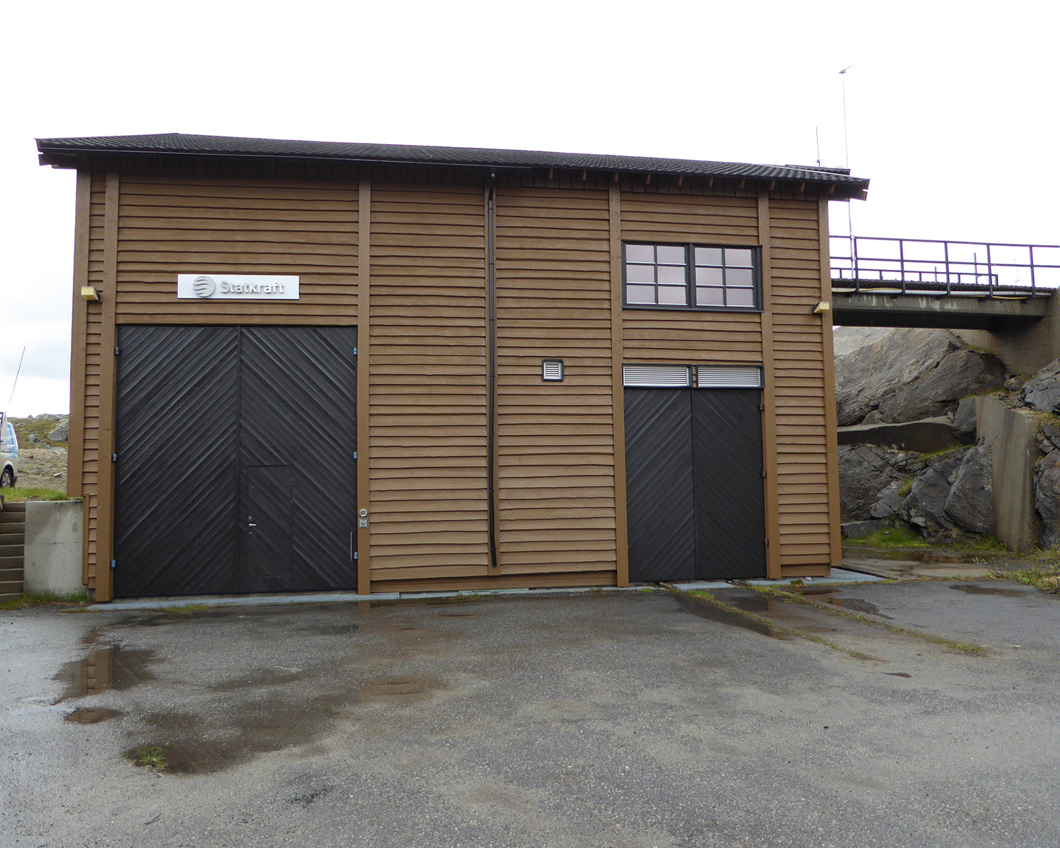 Norddalen power plant reception building