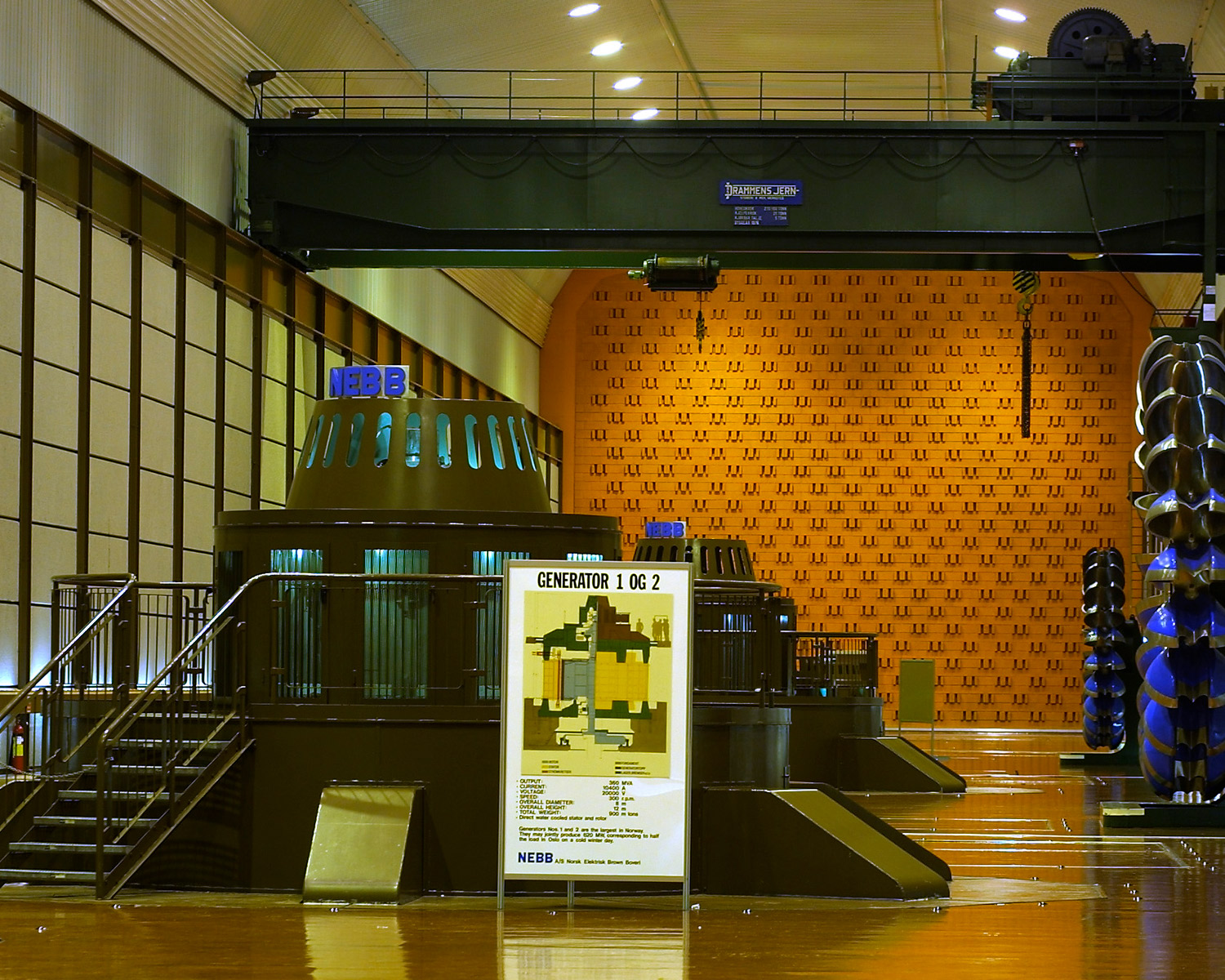 Sy-Sima generating units at Sima power plant