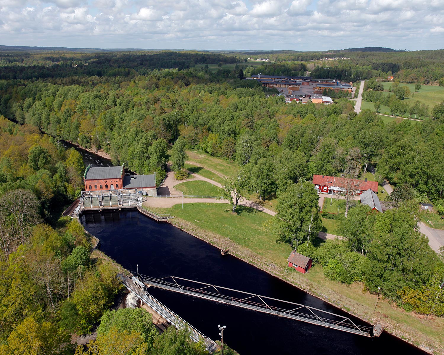 Knäred nedre hydropower plant