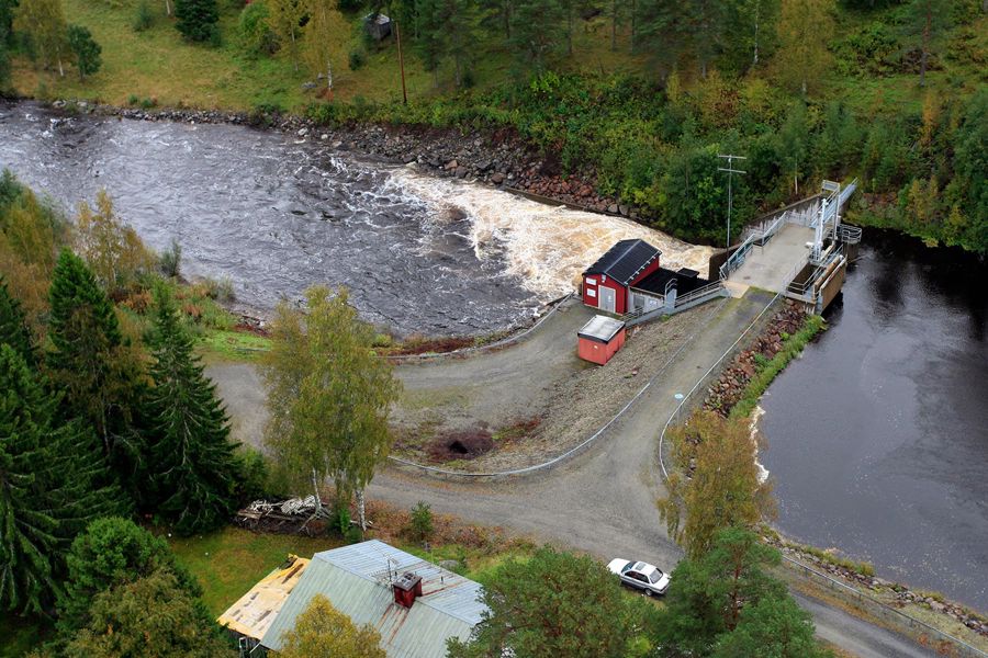 Nyfors hydropower plant