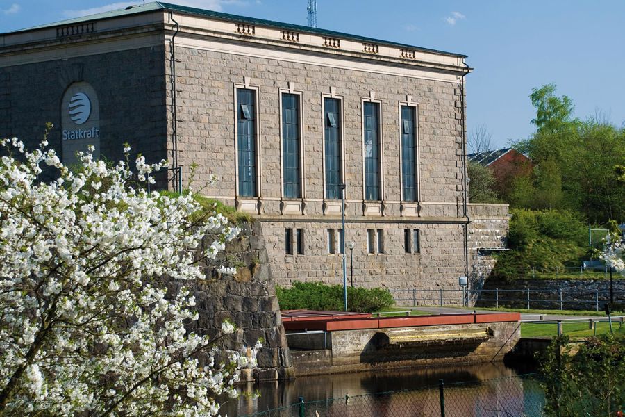 Laholm hydropower plant